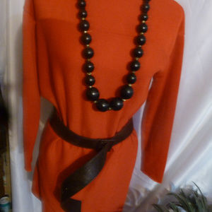 NEW Holiday Ready Red dress long sleeve / knee length